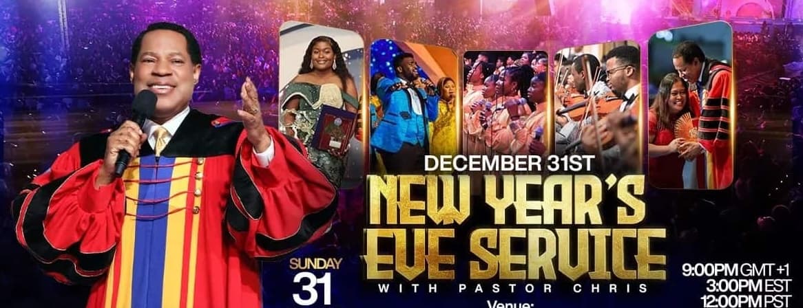 December 31st New Year's Eve Service